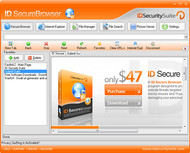 ID Secure Browser screenshot